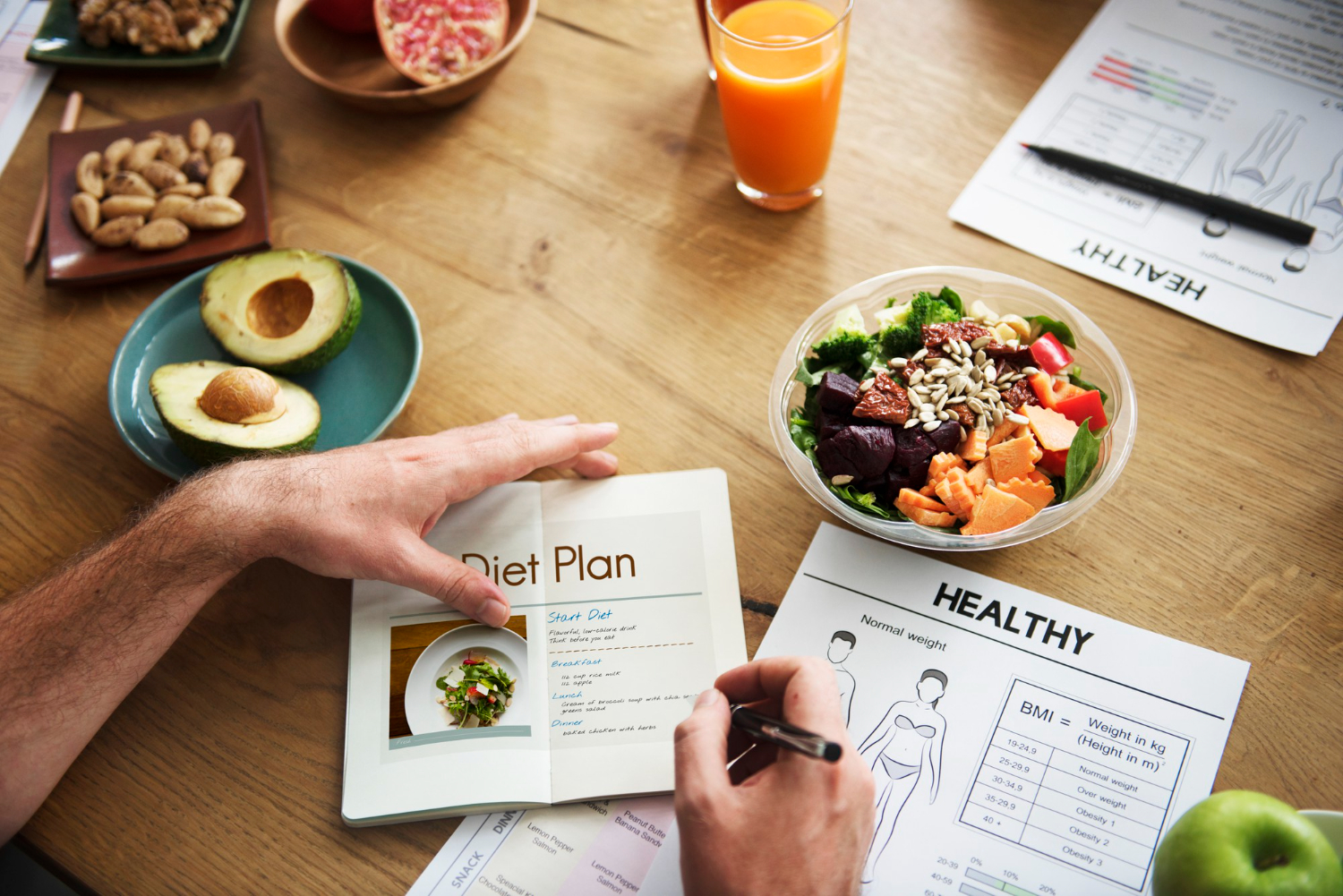 PLAN NUTRICIONAL PARA PÉRDIDA DE PESO