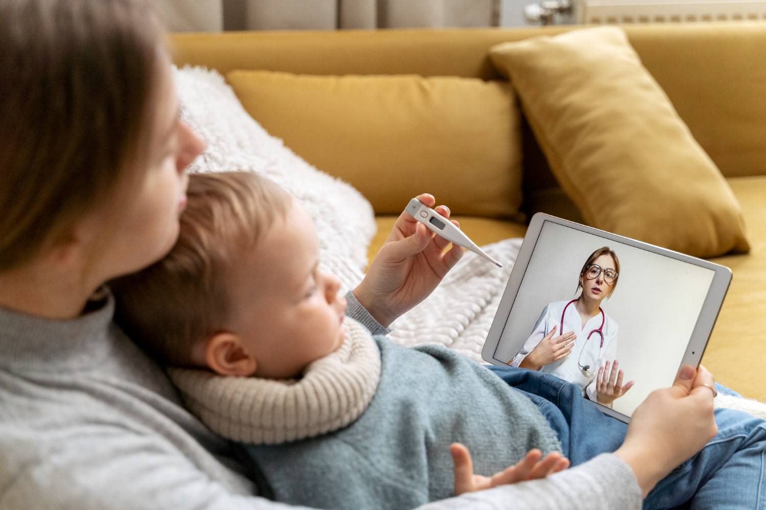 Consulta Pediátrica Urgente por Fiebre